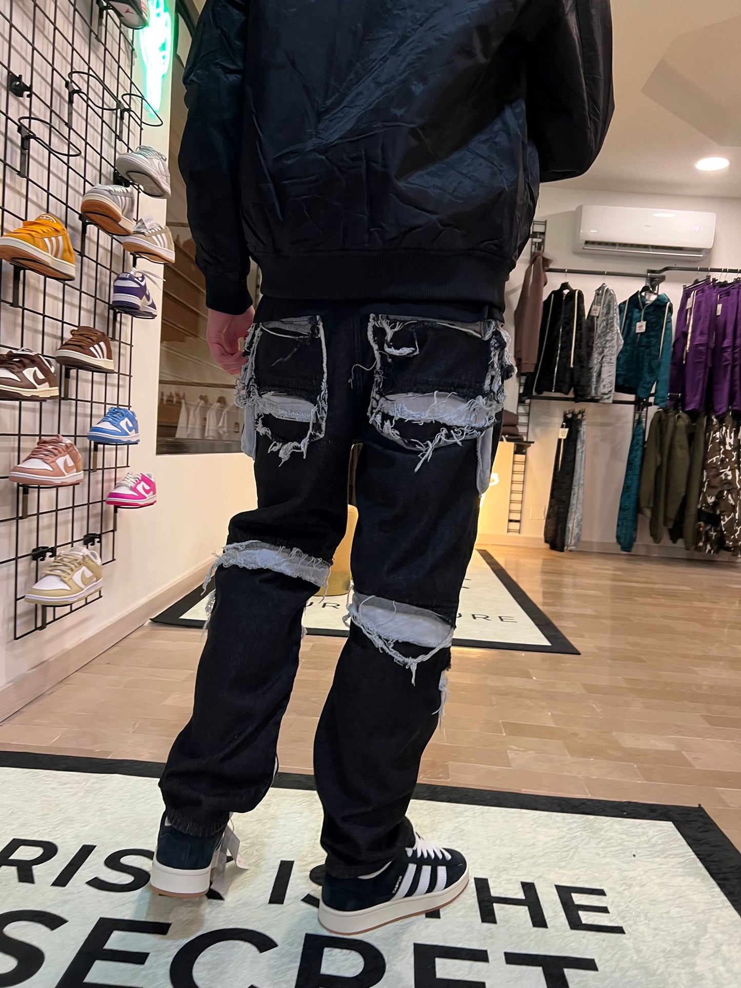 JEANS CARGO BIG POCKET