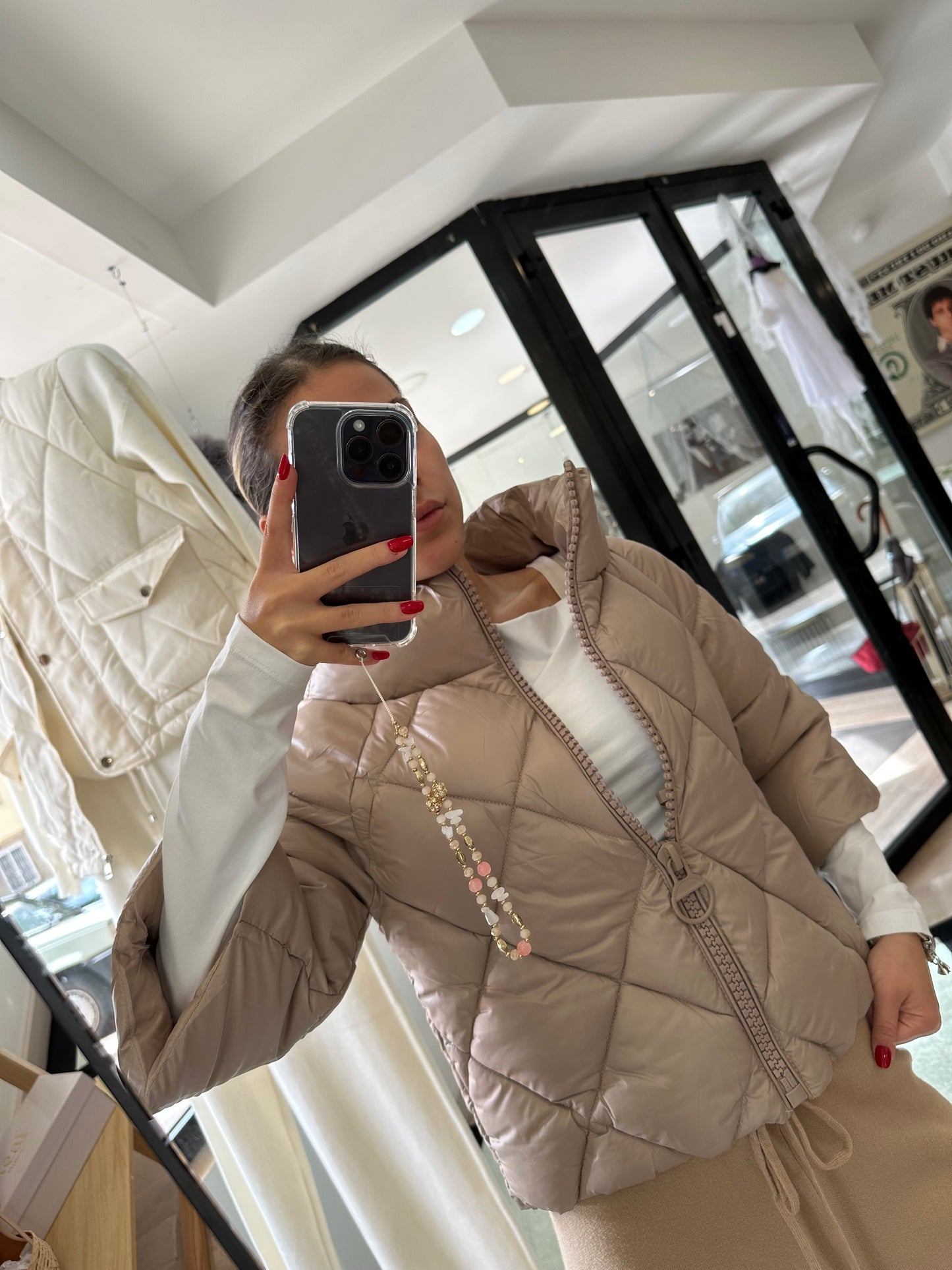 Piumino Crop