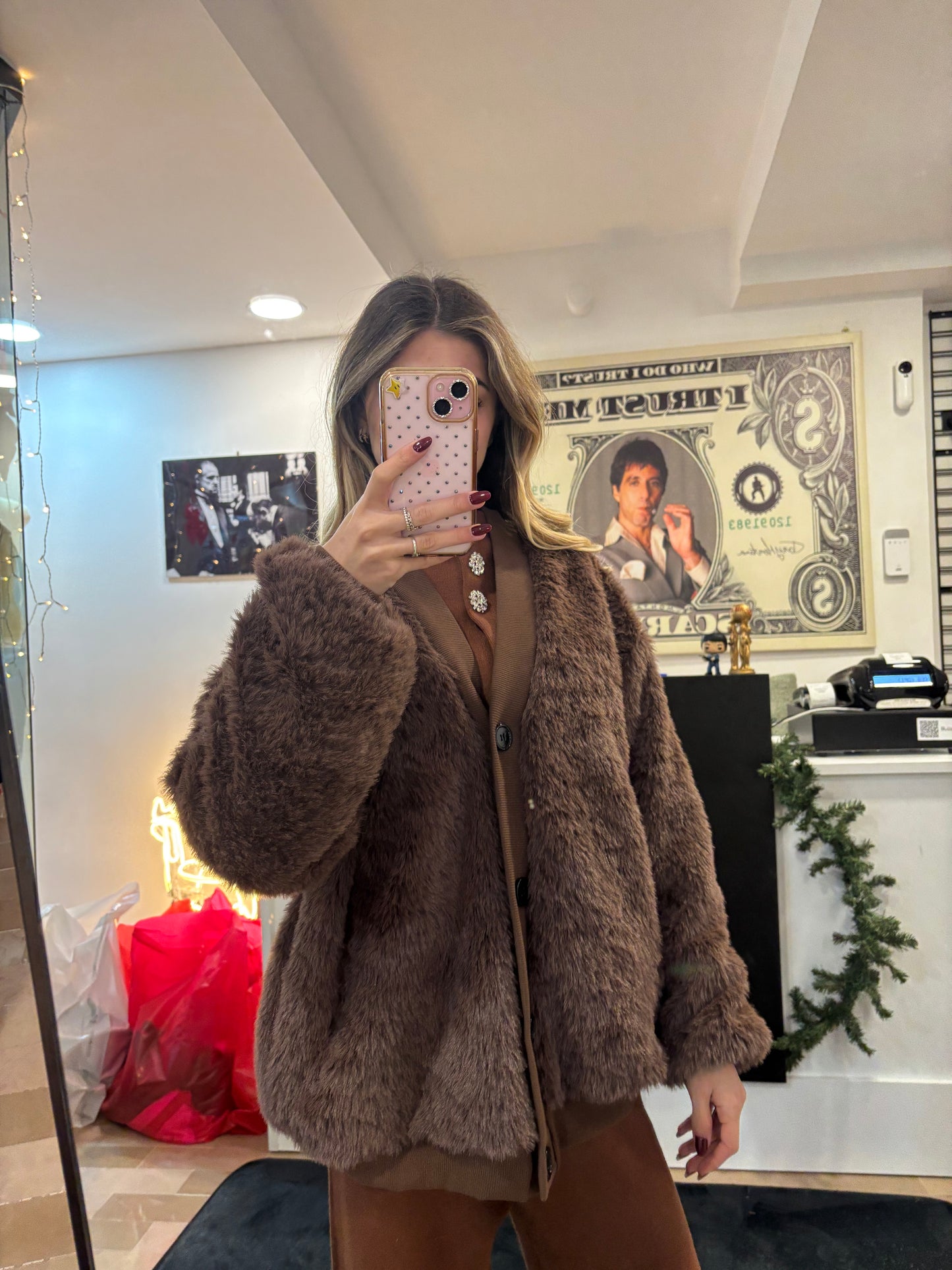 Cardigan teddy