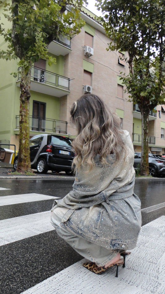 GIACCA DENIM COOKIE